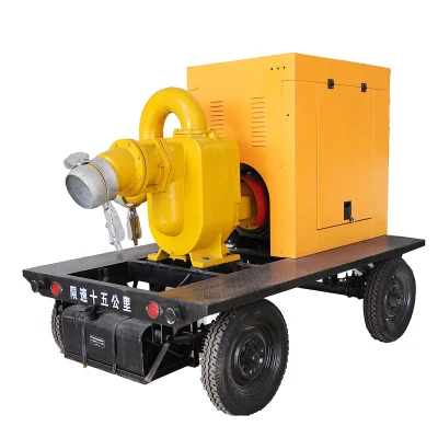 Kybc Chine Meilleure qualité Pompe centrifuge portable à moteur diesel Pompe à eau auto-amorçante